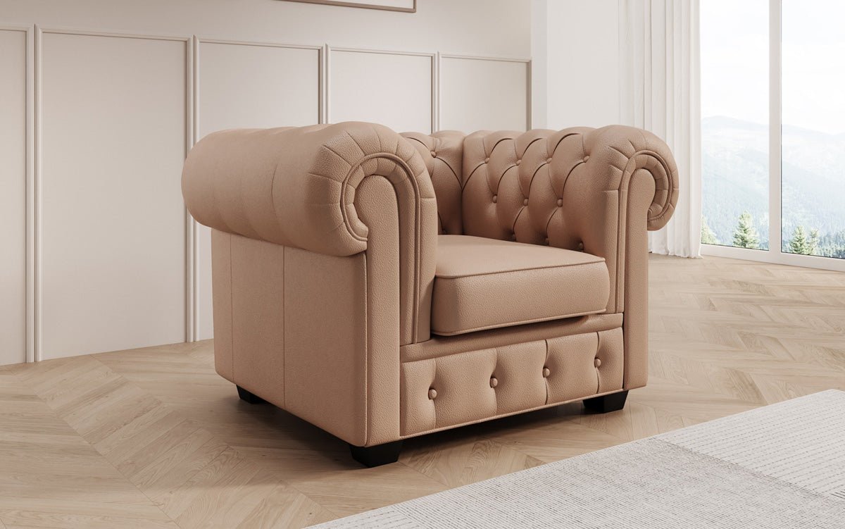 Chesterfield Royal 3+2+1 Sofasæt i ægte læder