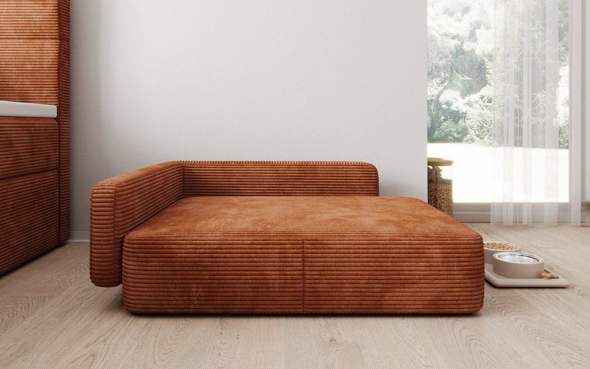 Hundeseng BelloCouch 80 × 100 cm i Cordfløjl