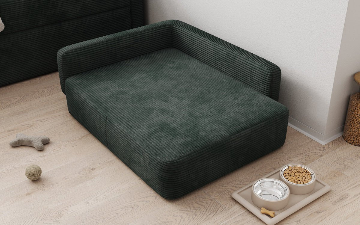 Hundeseng BelloCouch 80 × 100 cm i Cordfløjl