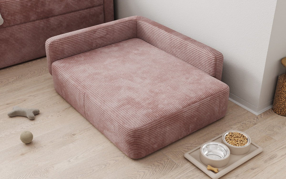 Hundeseng BelloCouch 80 × 100 cm i Cordfløjl