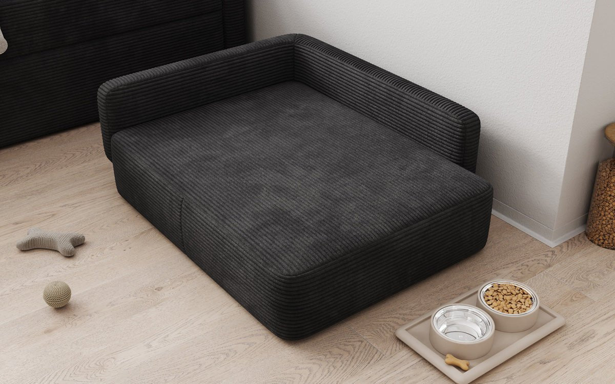 Hundeseng BelloCouch 80 × 100 cm i Cordfløjl