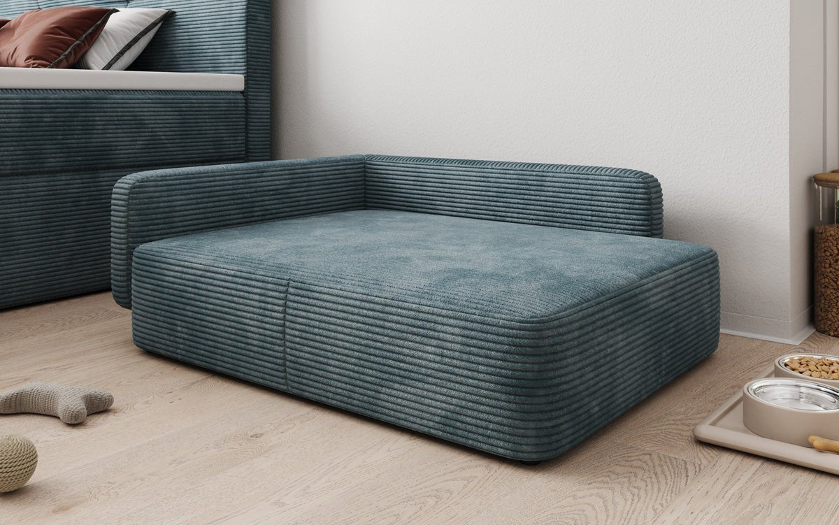 Hundeseng BelloCouch 80 × 100 cm i Cordfløjl