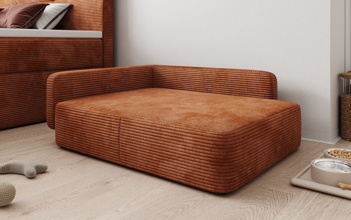Hundeseng BelloCouch 80 × 100 cm i Cordfløjl
