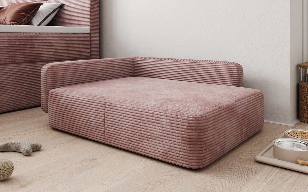 Hundeseng BelloCouch 80 × 100 cm i Cordfløjl