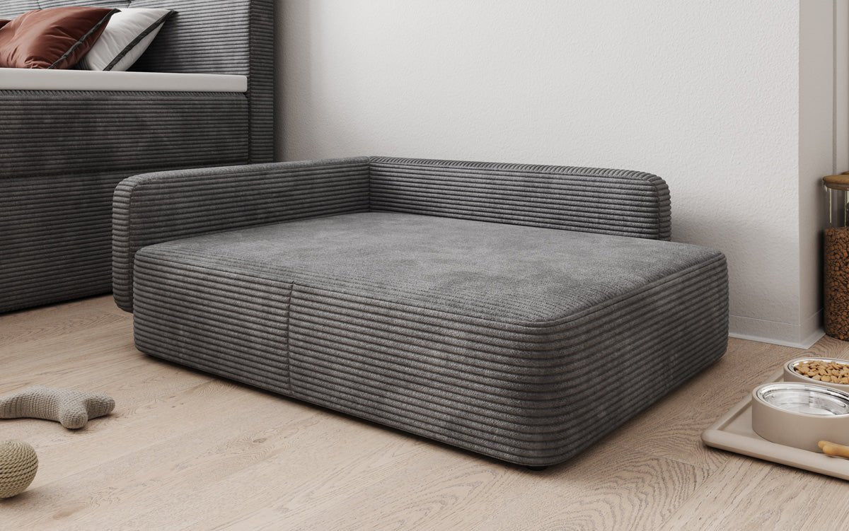 Hundeseng BelloCouch 80 × 100 cm i Cordfløjl