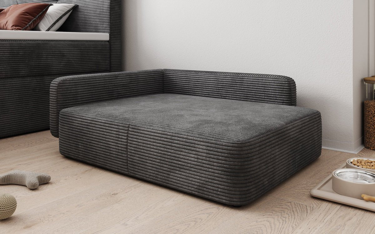 Hundeseng BelloCouch 80 × 100 cm i Cordfløjl