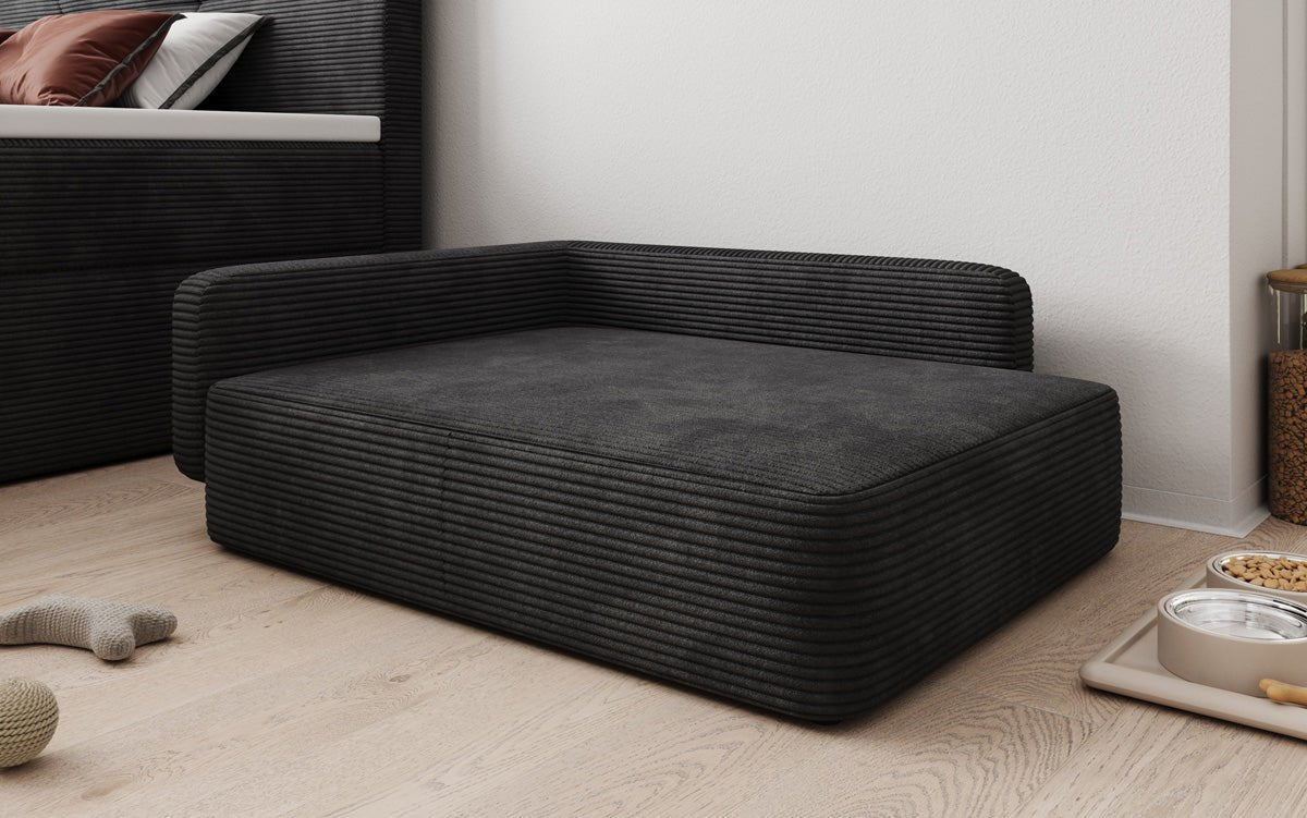 Hundeseng BelloCouch 80 × 100 cm i Cordfløjl