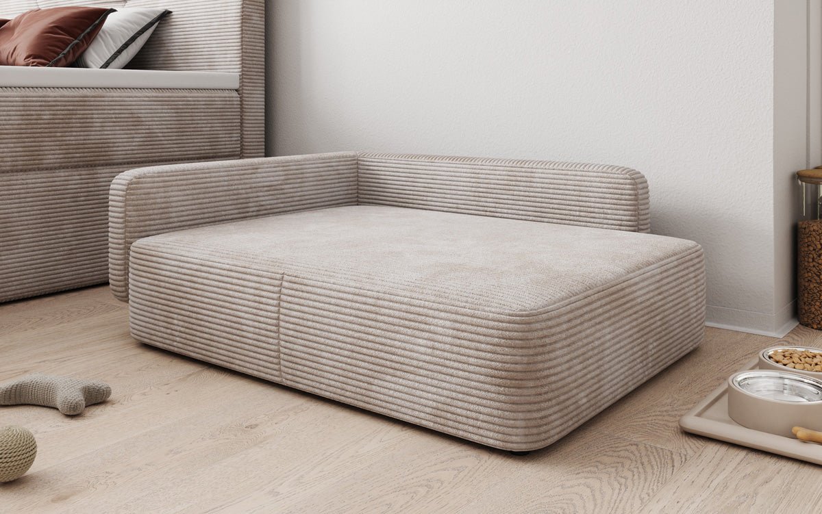 Hundeseng BelloCouch 80 × 100 cm i Cordfløjl