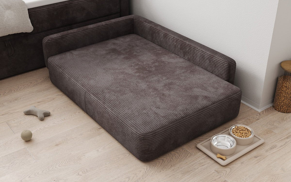 Hundeseng BelloCouch 100 × 120 cm i Cordfløjl