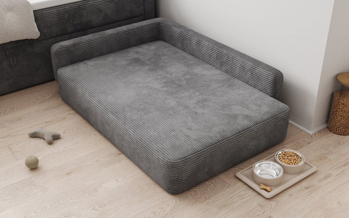 Hundeseng BelloCouch 100 × 120 cm i Cordfløjl