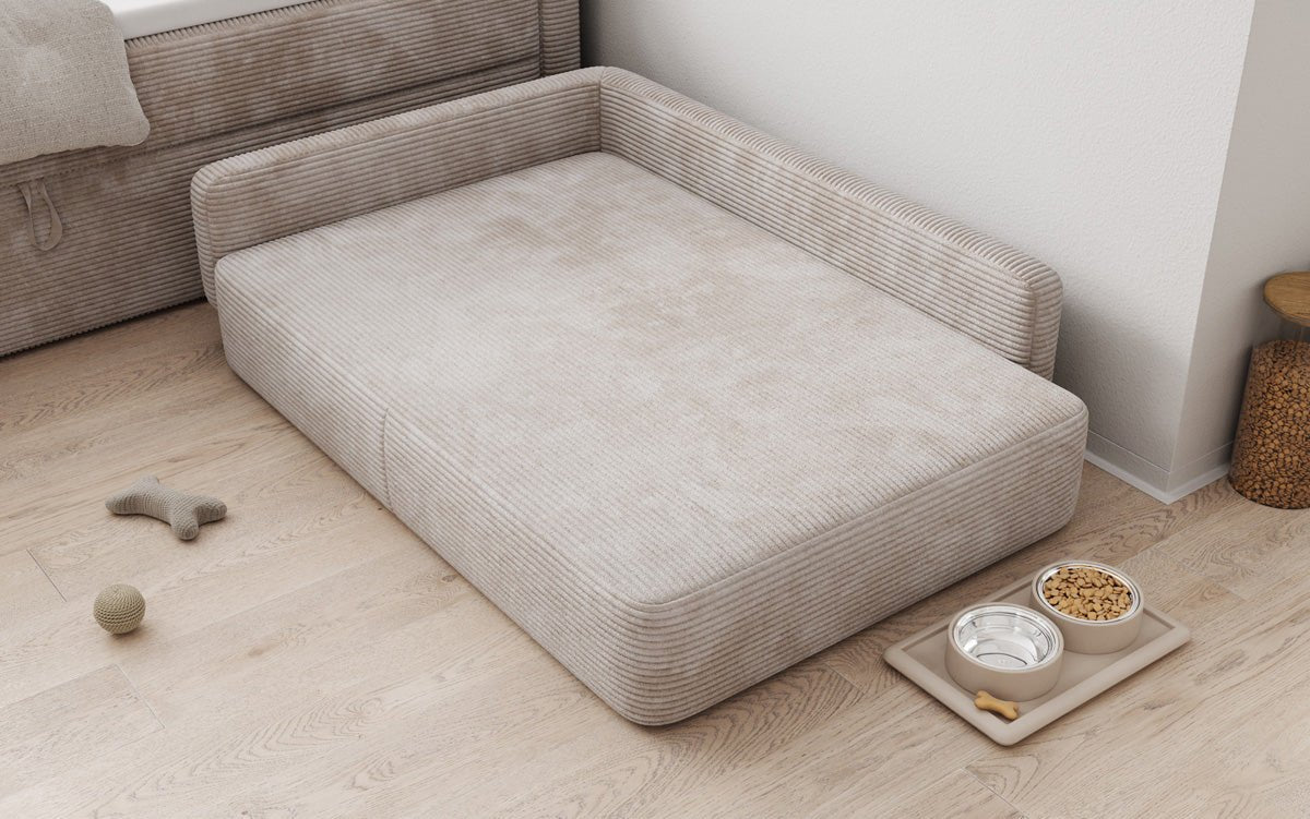 Hundeseng BelloCouch 100 × 120 cm i Cordfløjl