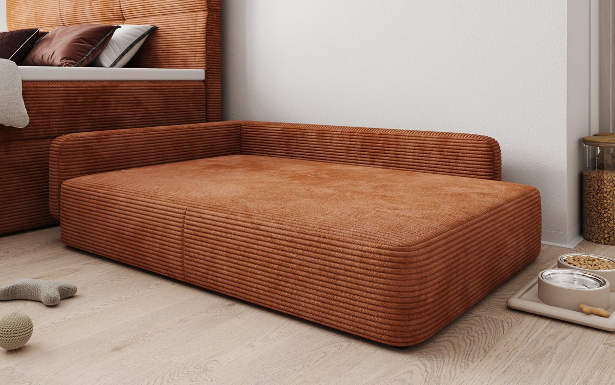 Hundeseng BelloCouch 100 × 120 cm i Cordfløjl