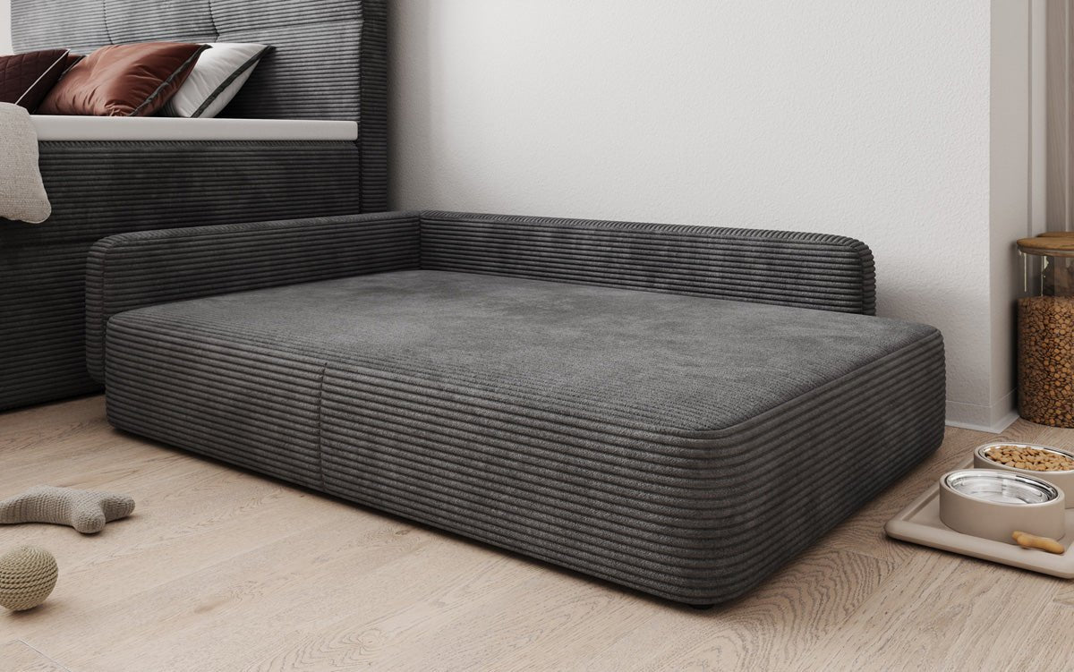 Hundeseng BelloCouch 100 × 120 cm i Cordfløjl