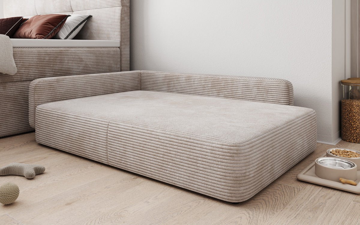 Hundeseng BelloCouch 100 × 120 cm i Cordfløjl