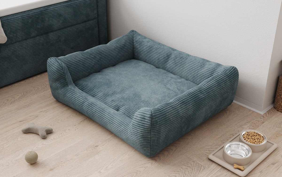 Hundeseng Cosmo 120 × 80 cm i Cordfløjl