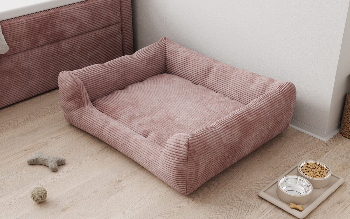 Hundeseng Cosmo 120 × 80 cm i Cordfløjl