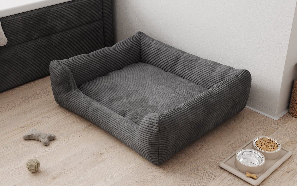 Hundeseng Cosmo 120 × 80 cm i Cordfløjl