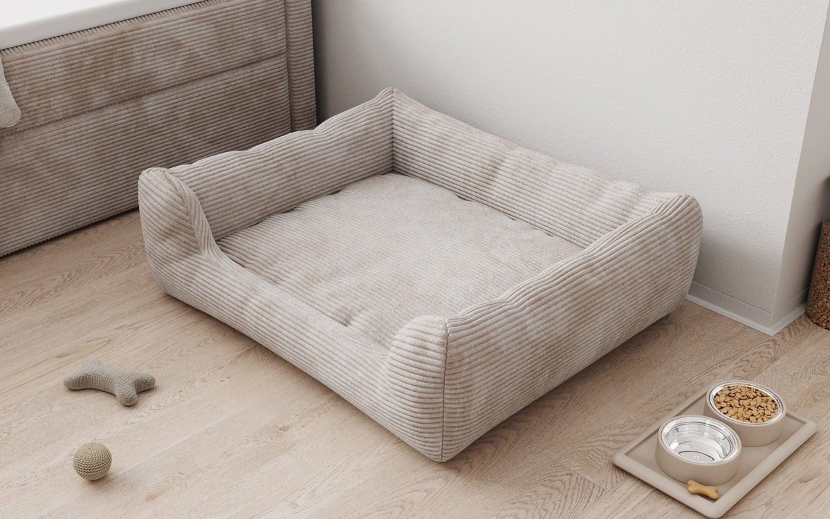 Hundeseng Cosmo 120 × 80 cm i Cordfløjl