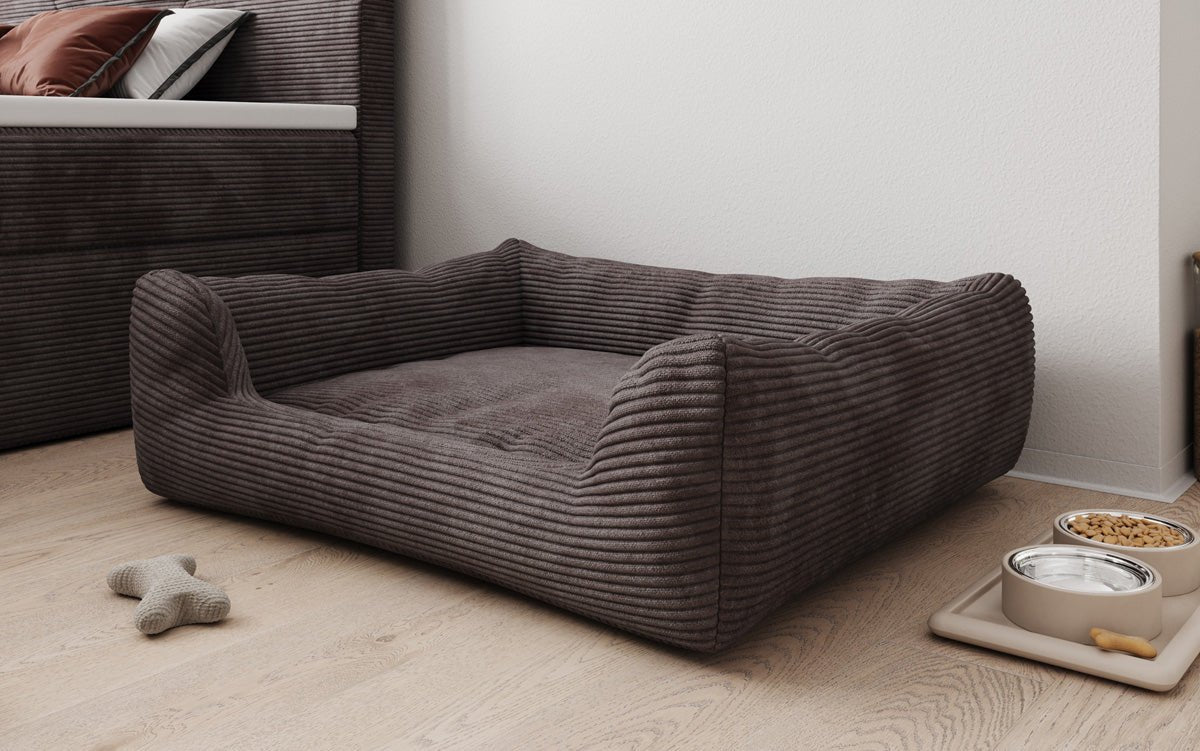 Hundeseng Cosmo 120 × 80 cm i Cordfløjl
