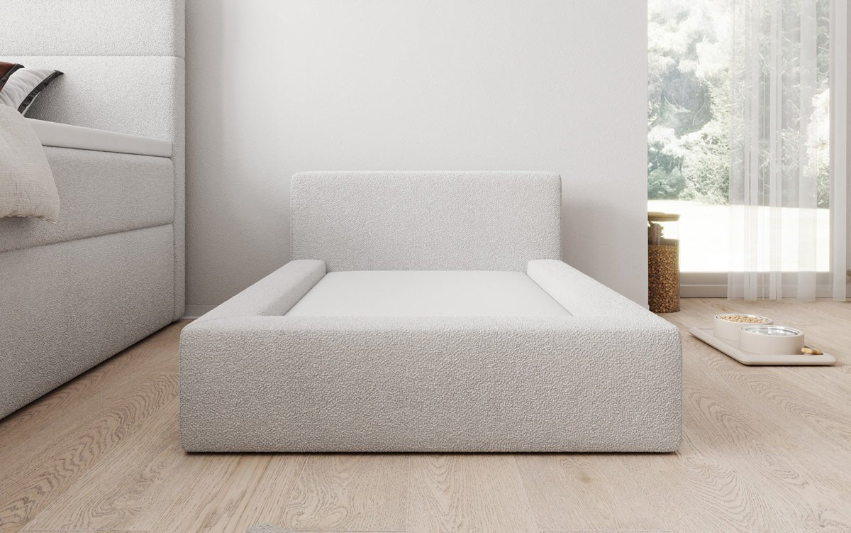 Hundeseng LupoLounge 110 × 80 cm i Bouclé