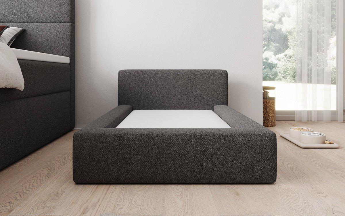 Hundeseng LupoLounge 110 × 80 cm i Bouclé