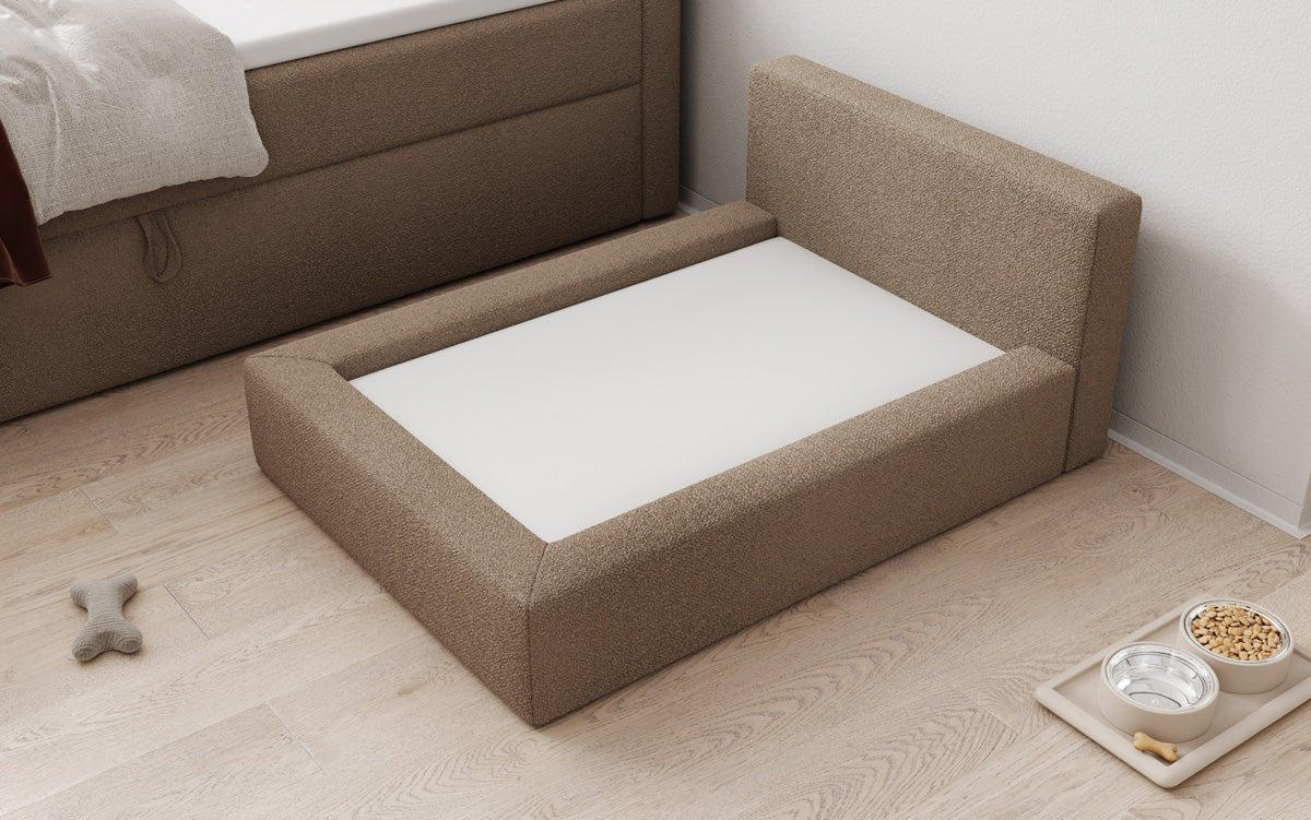 Hundeseng LupoLounge 110 × 80 cm i Bouclé