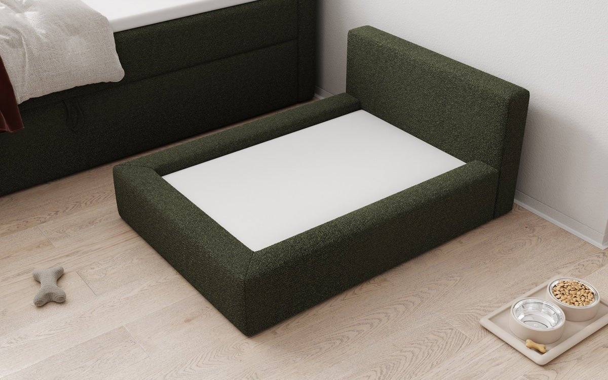 Hundeseng LupoLounge 110 × 80 cm i Bouclé