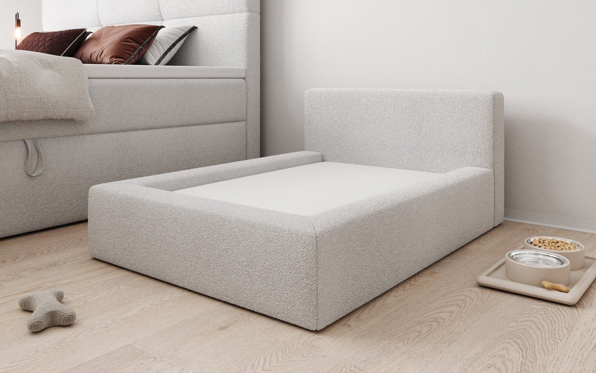 Hundeseng LupoLounge 110 × 80 cm i Bouclé