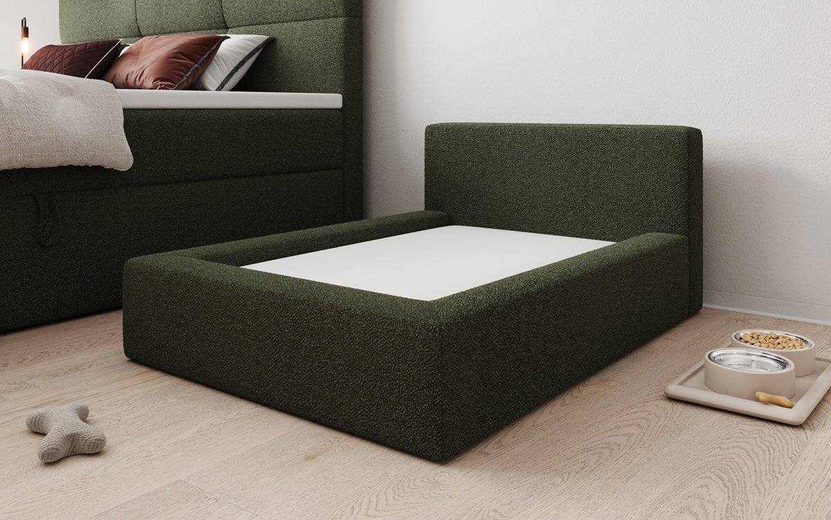 Hundeseng LupoLounge 110 × 80 cm i Bouclé