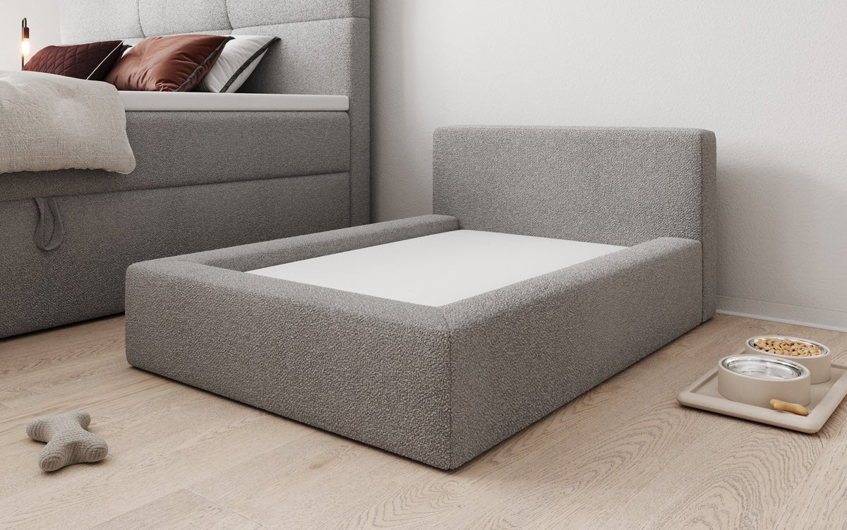 Hundeseng LupoLounge 110 × 80 cm i Bouclé