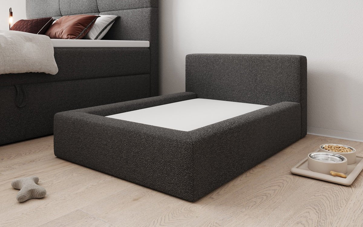 Hundeseng LupoLounge 110 × 80 cm i Bouclé