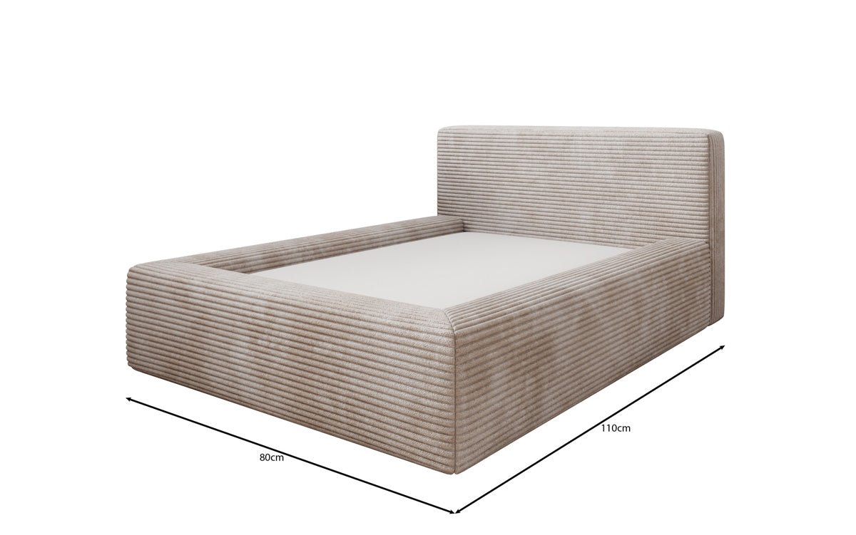 Hundeseng LupoLounge 110x80 cm i Cordfløjl