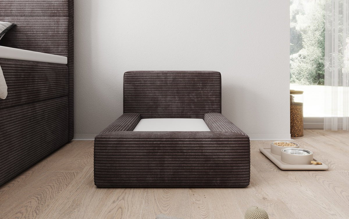 Hundeseng LupoLounge 80 × 60 cm i Cordfløjl