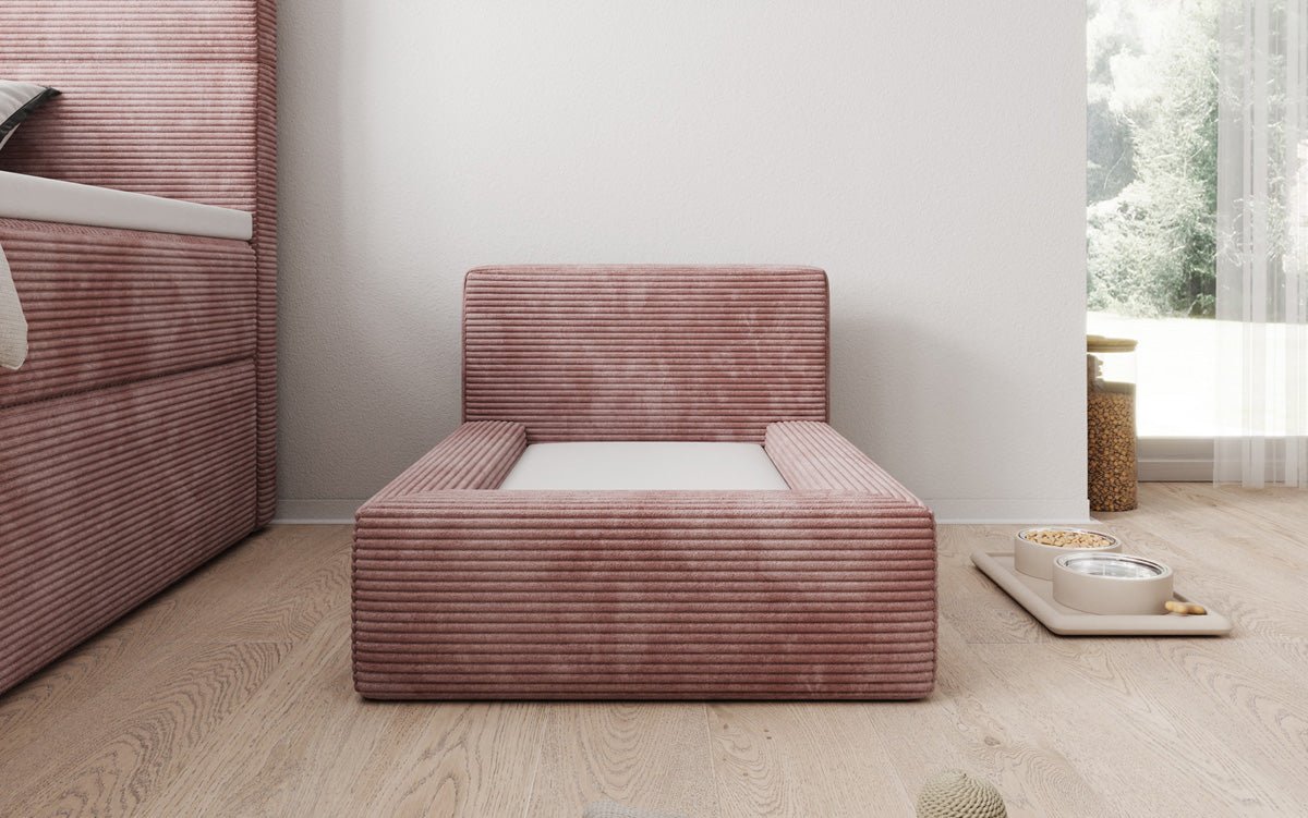 Hundeseng LupoLounge 80 × 60 cm i Cordfløjl