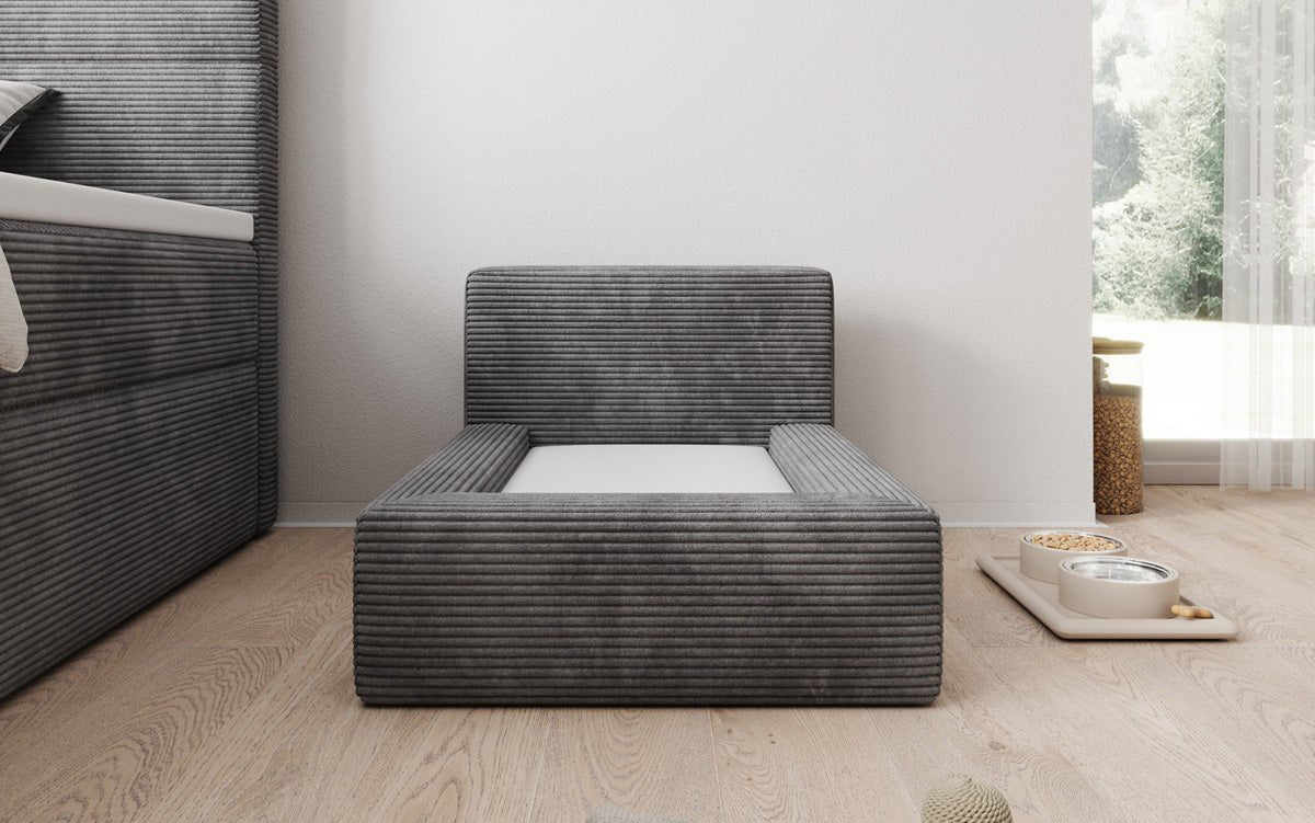 Hundeseng LupoLounge 80 × 60 cm i Cordfløjl