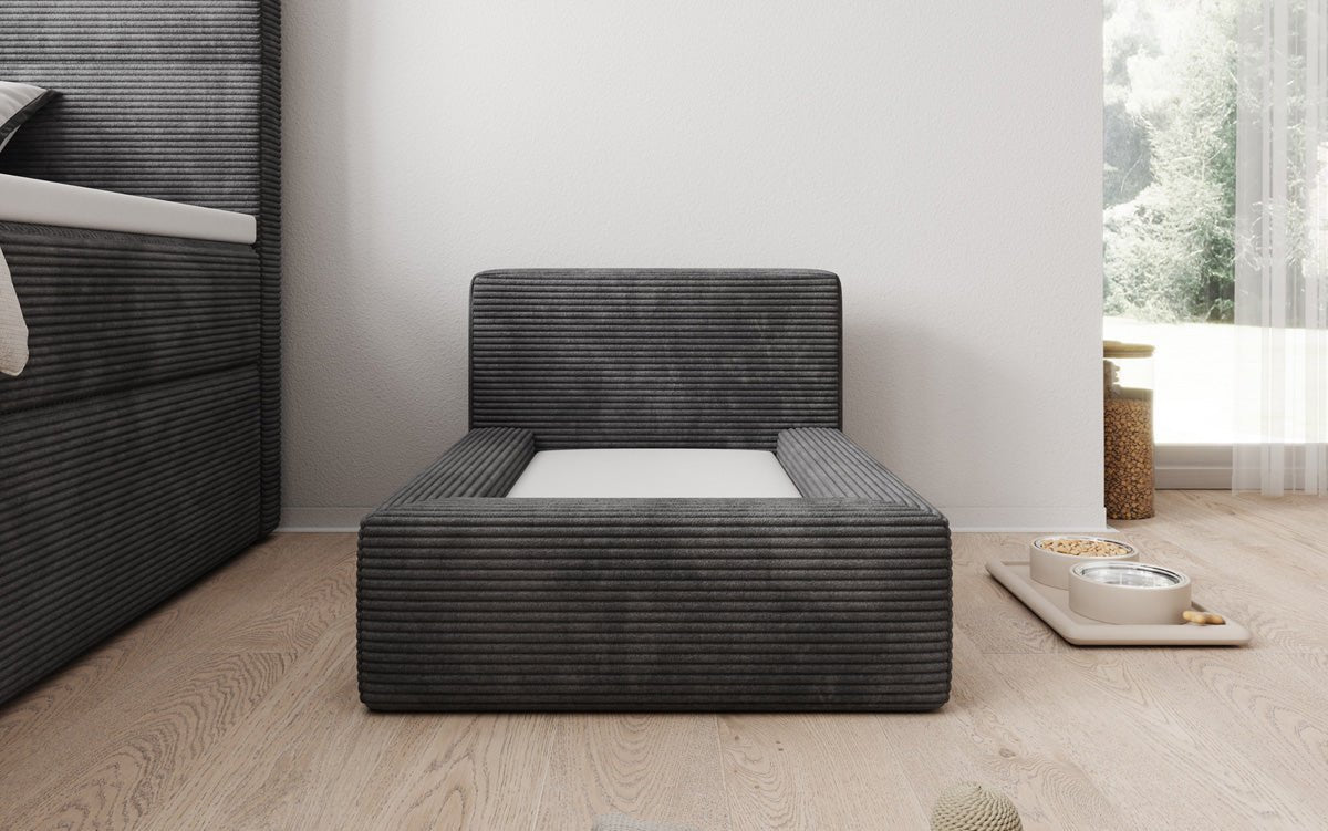 Hundeseng LupoLounge 80 × 60 cm i Cordfløjl