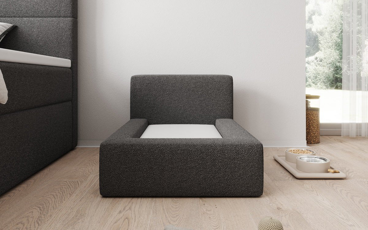 Hundeseng LupoLounge 80 × 60 cm i Bouclé