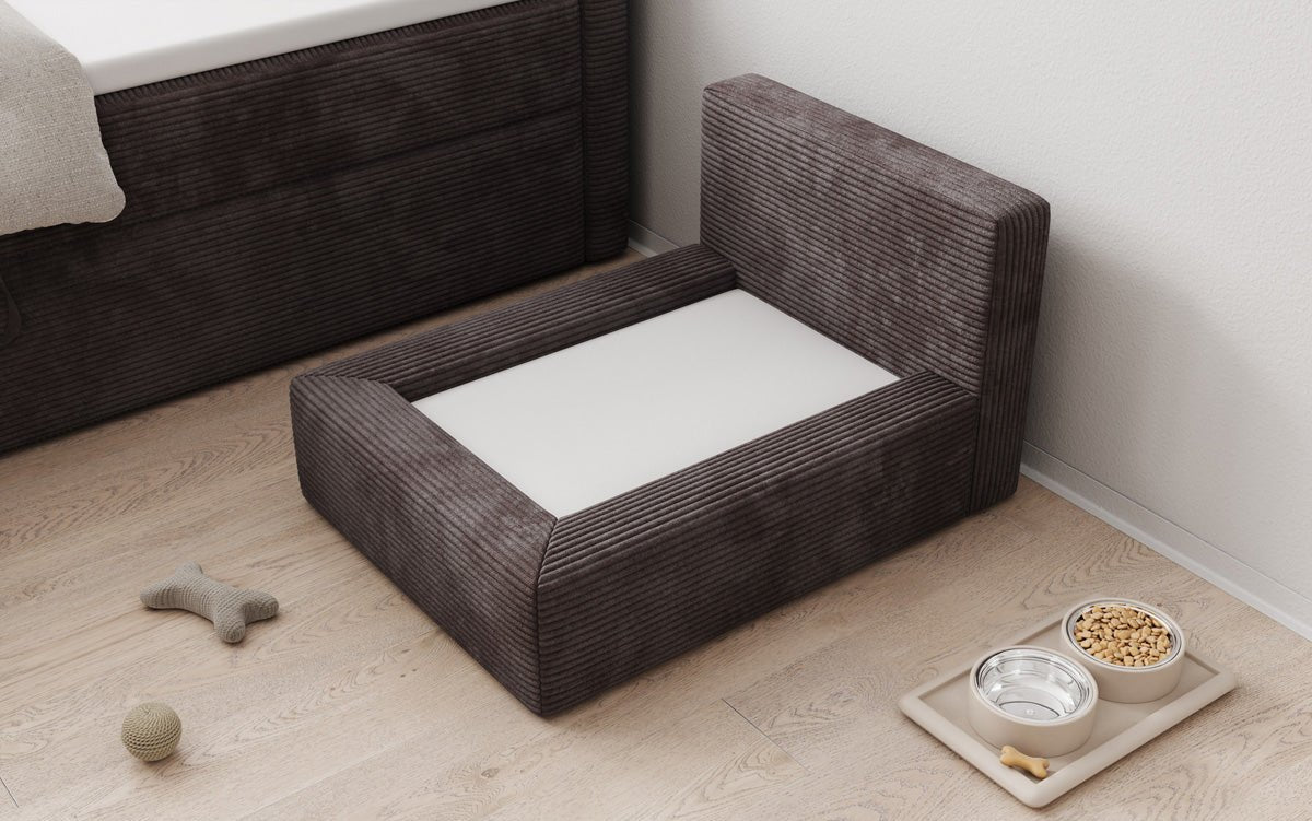 Hundeseng LupoLounge 80 × 60 cm i Cordfløjl