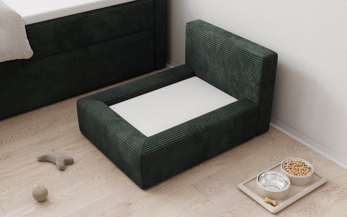Hundeseng LupoLounge 80 × 60 cm i Cordfløjl