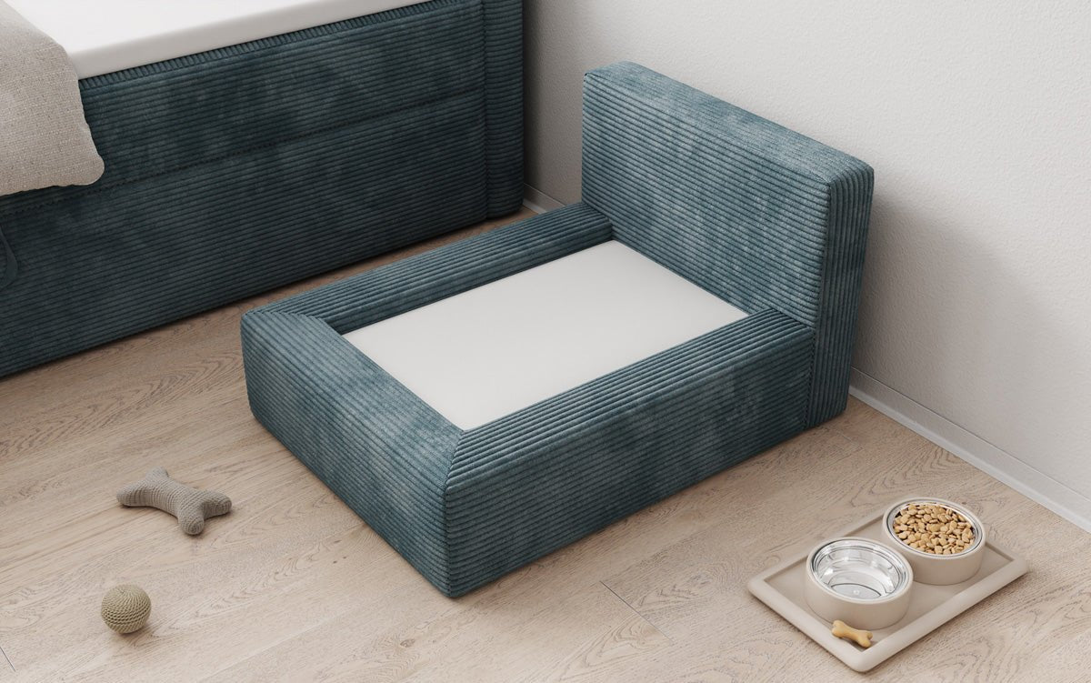 Hundeseng LupoLounge 80 × 60 cm i Cordfløjl
