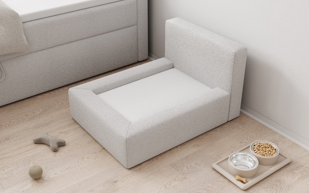 Hundeseng LupoLounge 80 × 60 cm i Bouclé