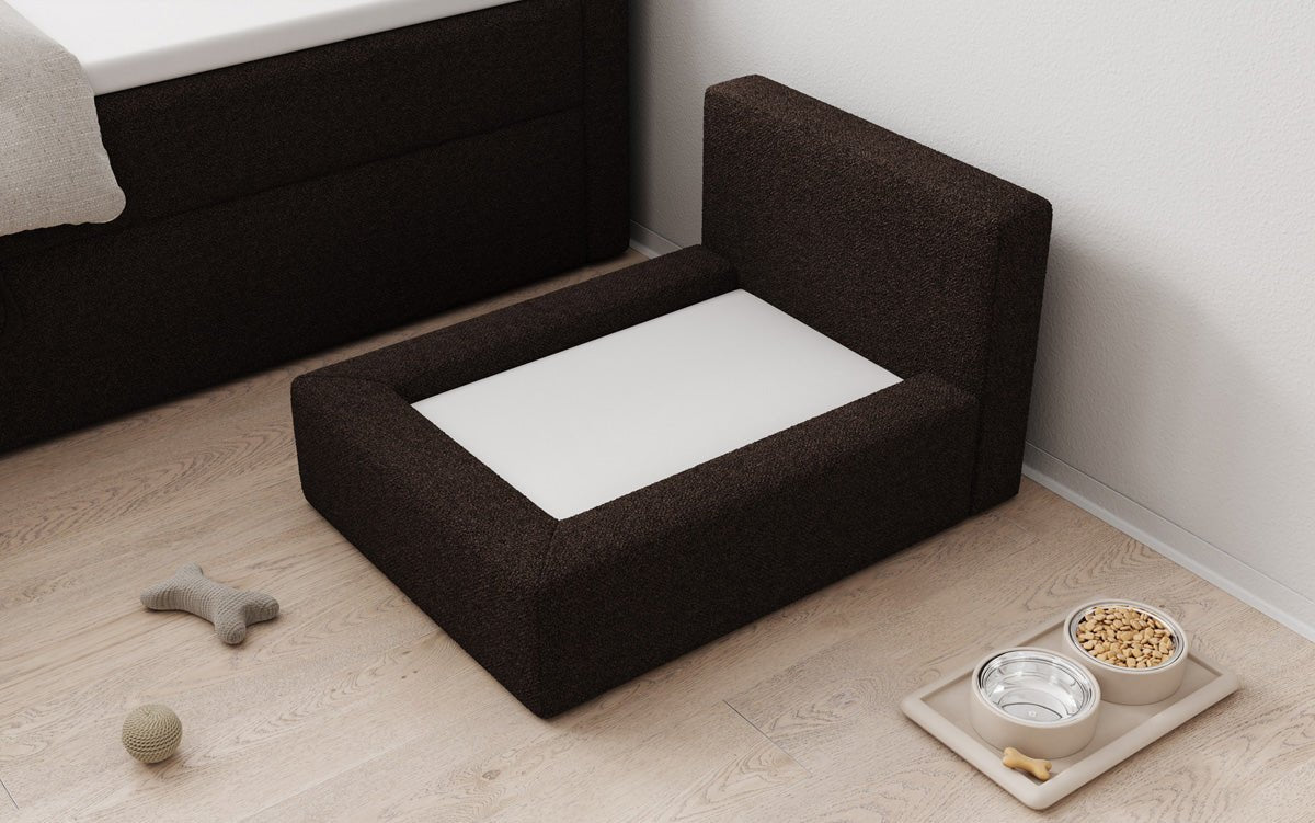 Hundeseng LupoLounge 80 × 60 cm i Bouclé
