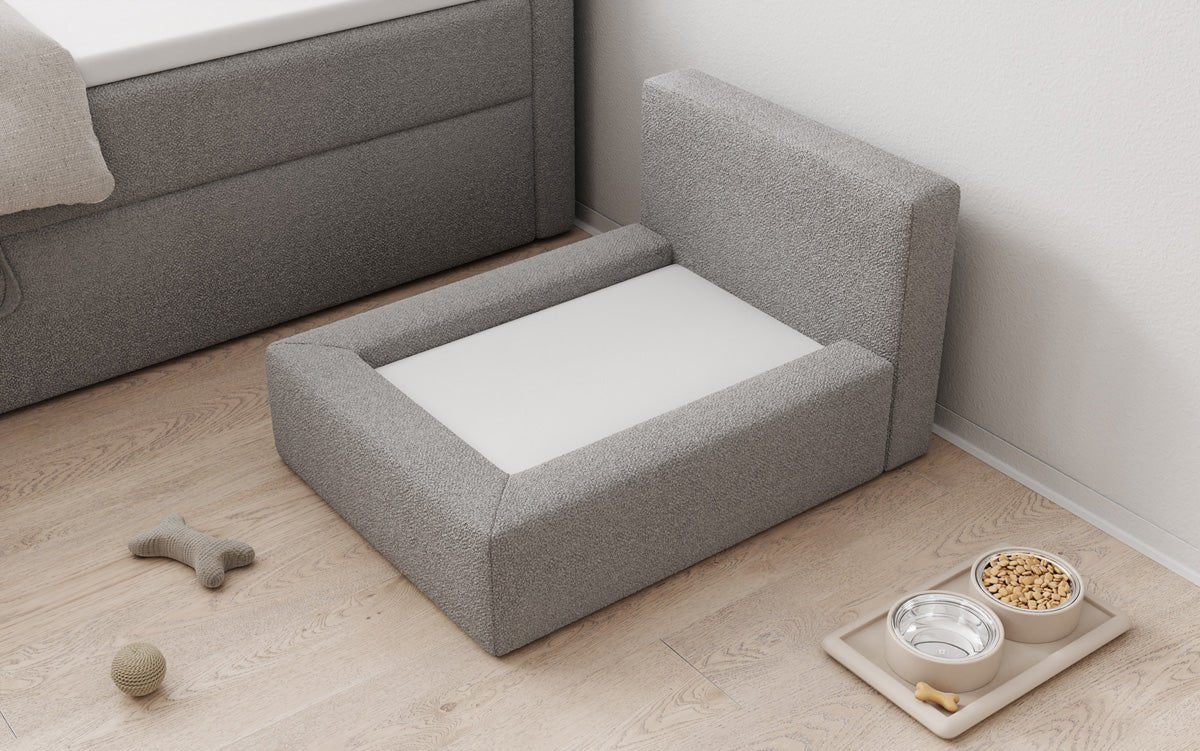 Hundeseng LupoLounge 80 × 60 cm i Bouclé