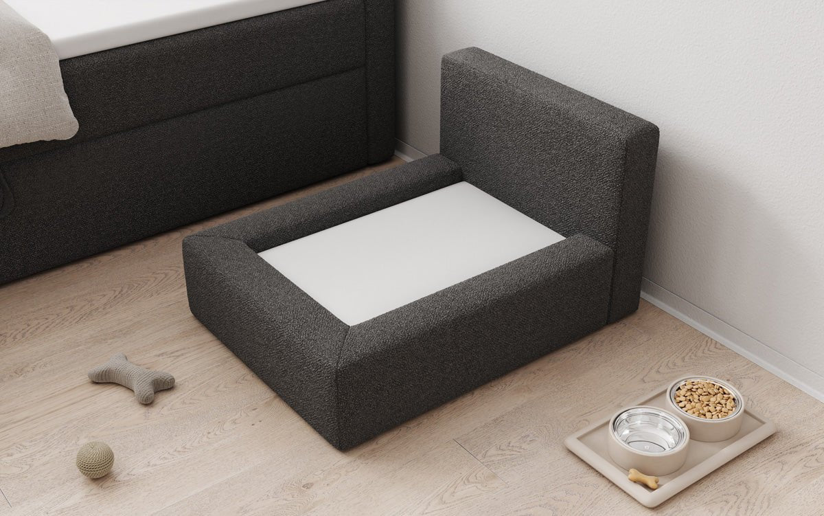 Hundeseng LupoLounge 80 × 60 cm i Bouclé