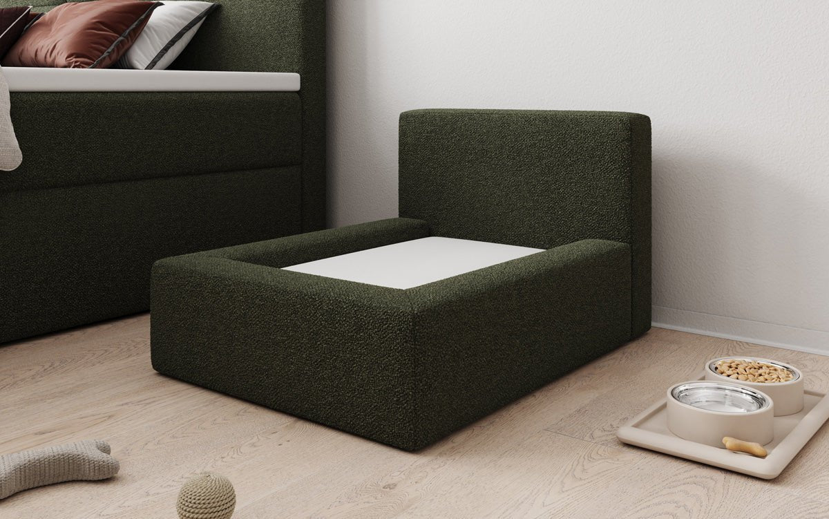 Hundeseng LupoLounge 80 × 60 cm i Bouclé