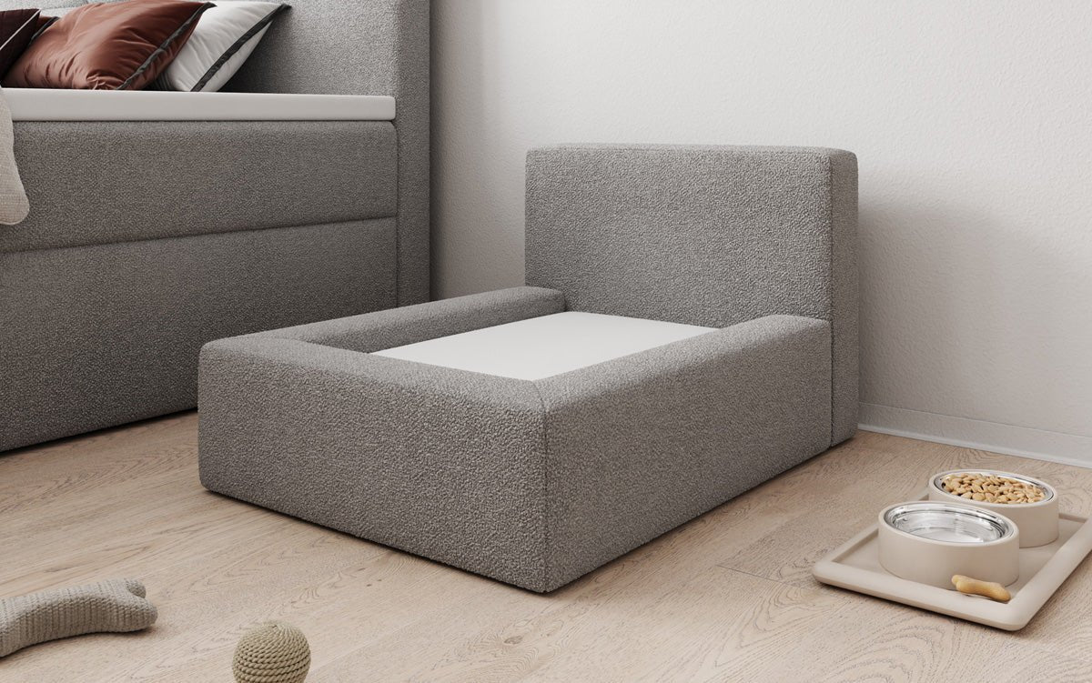 Hundeseng LupoLounge 80 × 60 cm i Bouclé