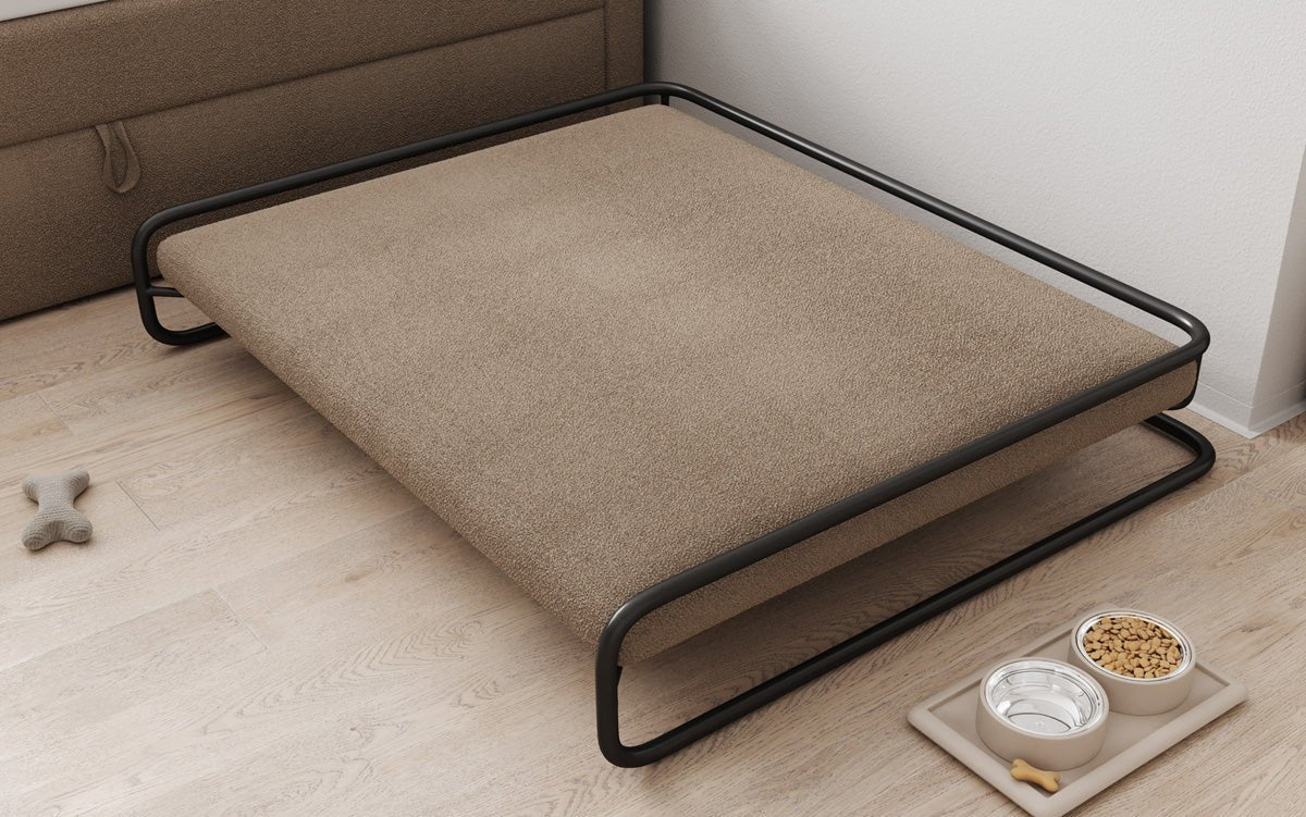 Hundeseng Arlo 100×120 cm i Bouclé