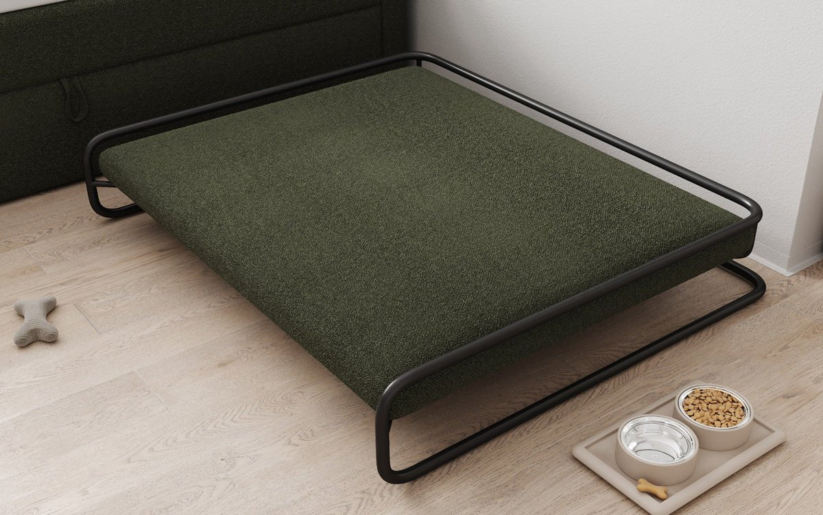 Hundeseng Arlo 100×120 cm i Bouclé