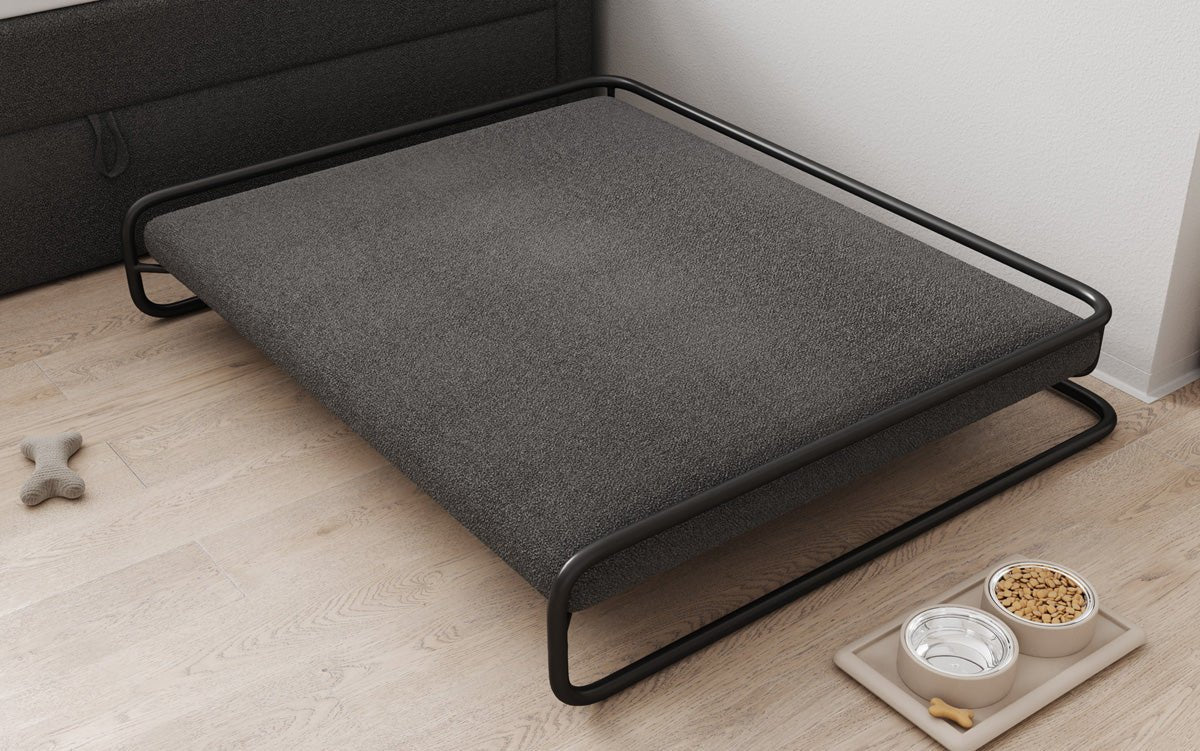Hundeseng Arlo 100×120 cm i Bouclé