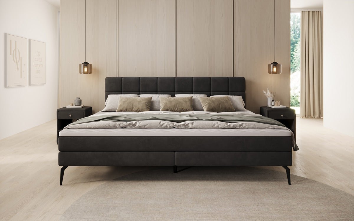 Familien Kontinentalseng Savona – 220/240x200 i Velour